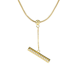 Collier avec pendentif en forme de seau de badminton HEBE avec chaîne serpent réglable