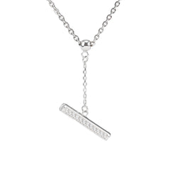 Women's Badminton Bucket Pendant Necklace with Adjustable Cross Chain-HEBE