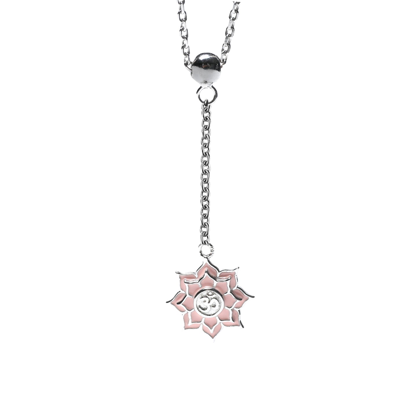 Collier avec pendentif volant de badminton HEBE et chaîne croisée réglable