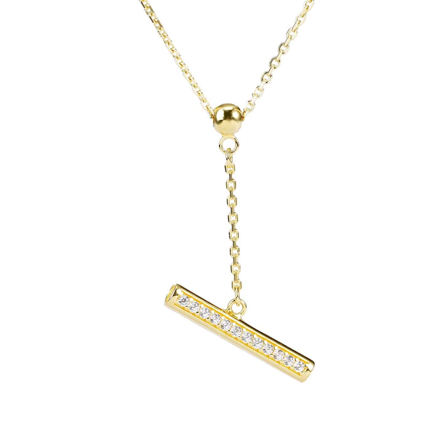 Women's Badminton Bucket Pendant Necklace with Adjustable Cross Chain-HEBE