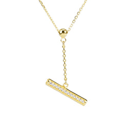 Women's Badminton Bucket Pendant Necklace with Adjustable Cross Chain-HEBE