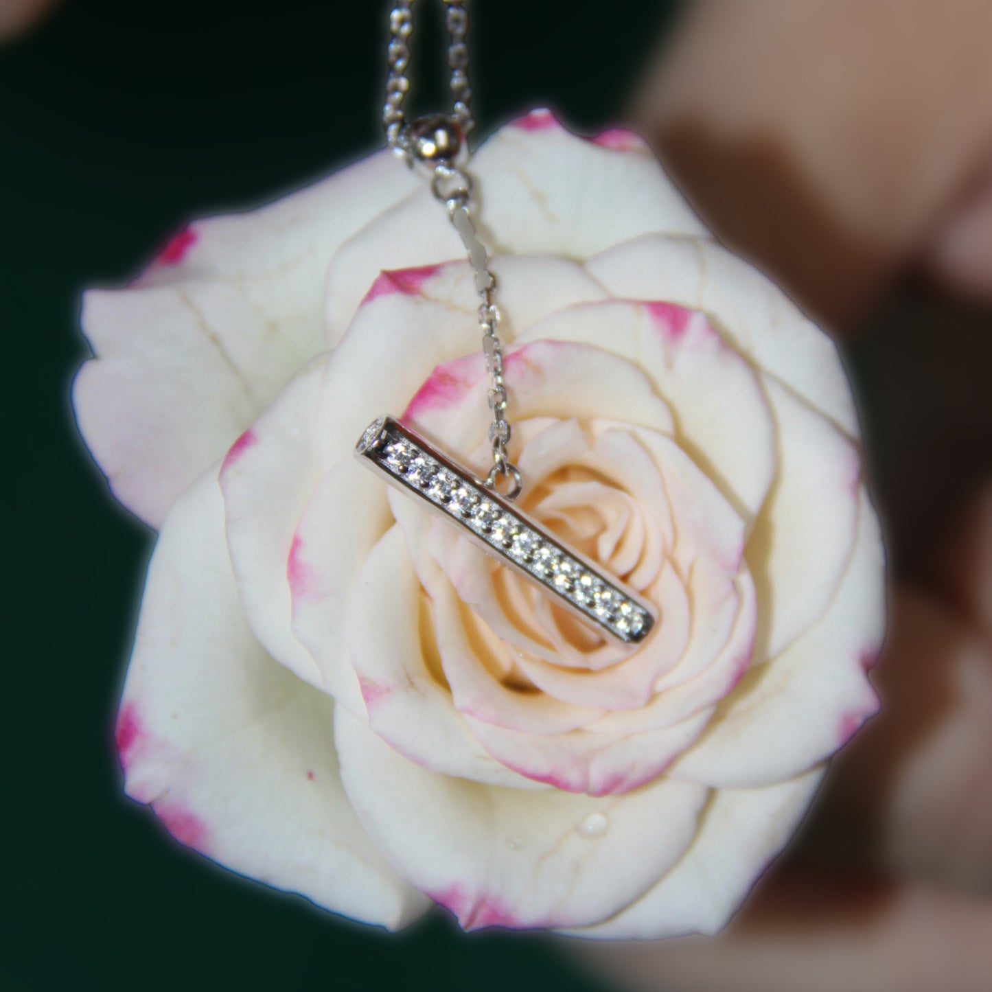 Women's Badminton Bucket Pendant Necklace with Adjustable Cross Chain-HEBE
