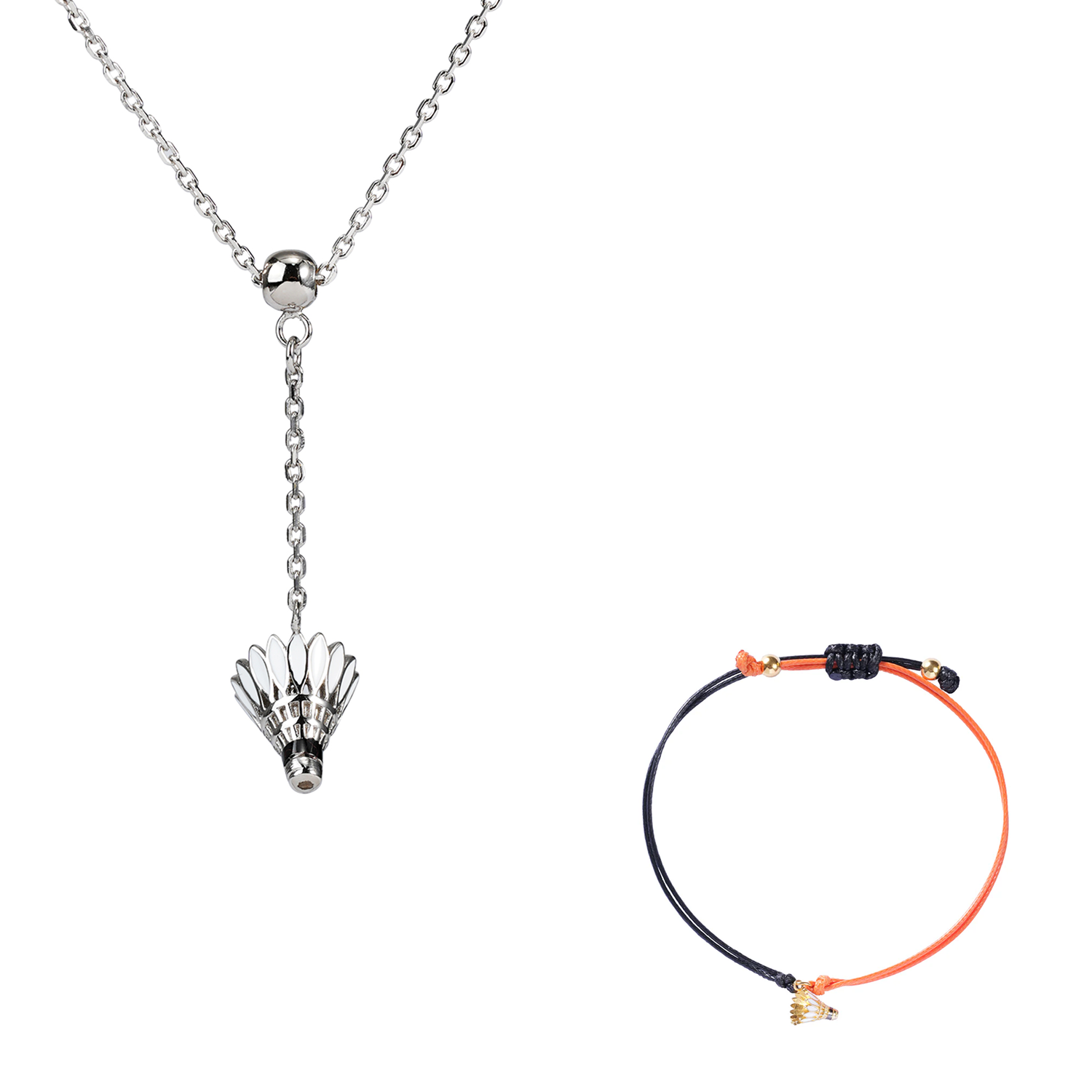 Badminton Signature Necklace & Bracelet Set