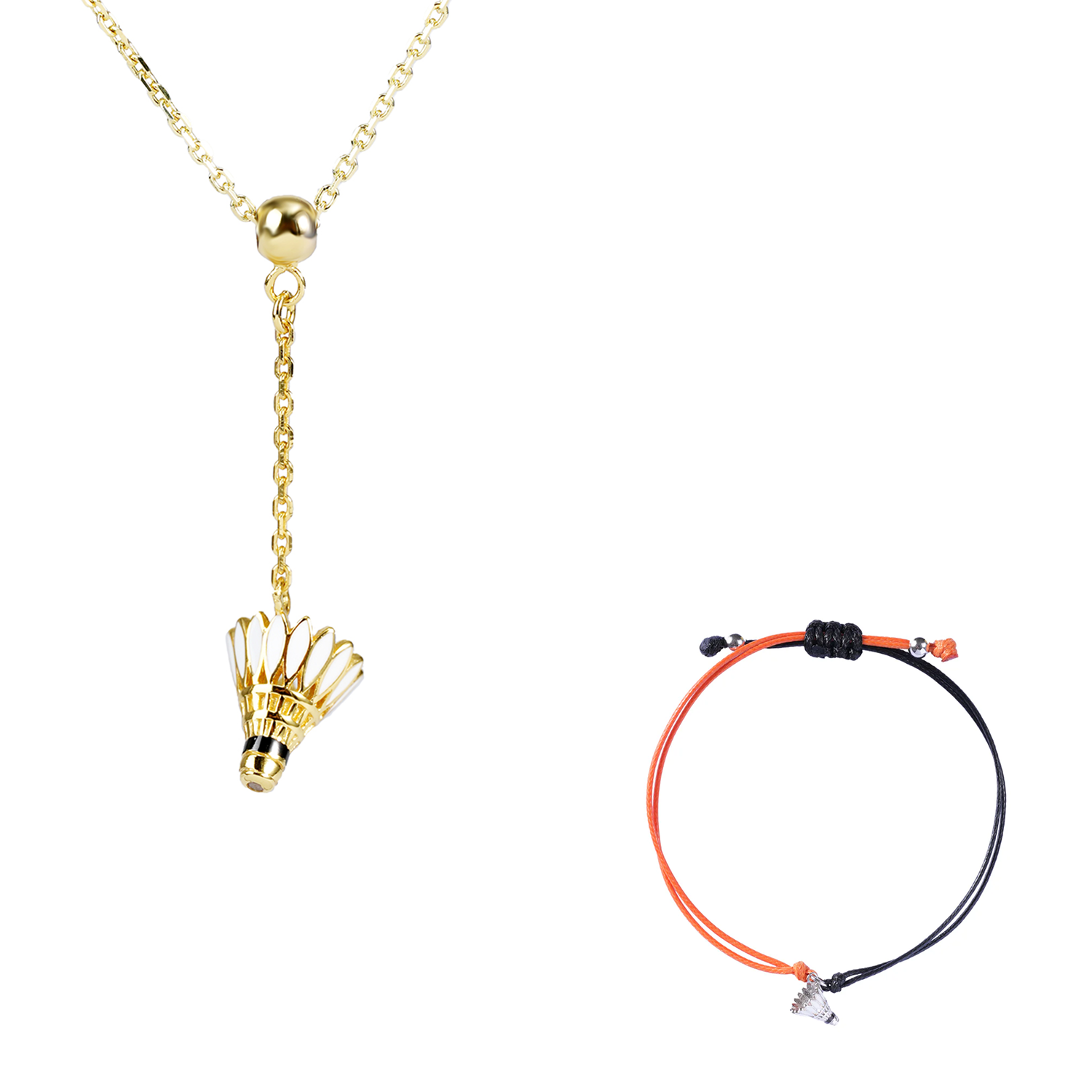 Badminton Signature Necklace & Bracelet Set